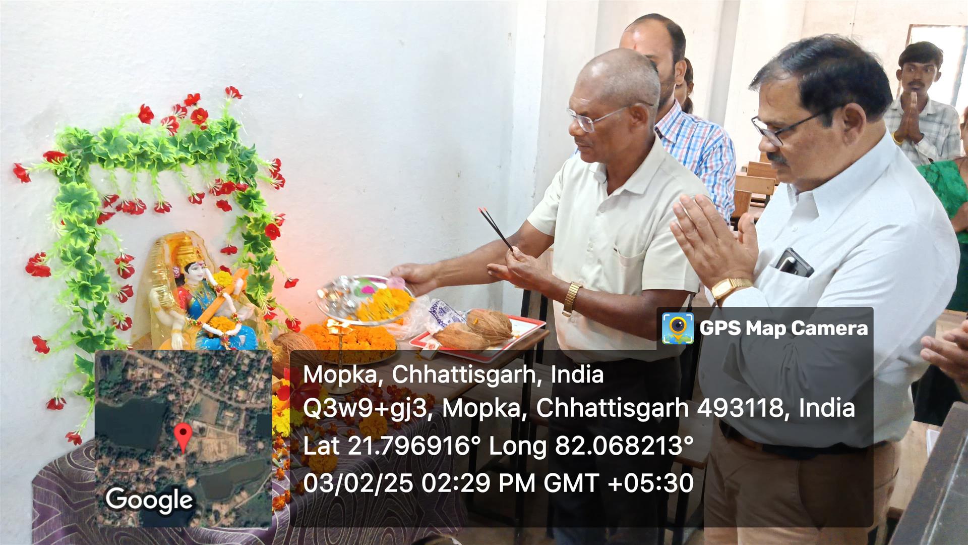 Late Ramnath Verma Government College Mopka-Nipania,District :- Balodabazar-Bhatapara Pin No.- 493118 - बसंत पंचमी 