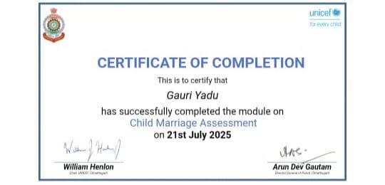 Certificates & Awards