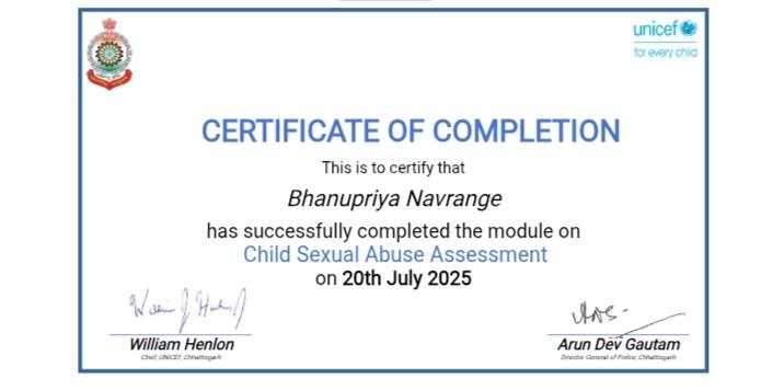 Certificates & Awards