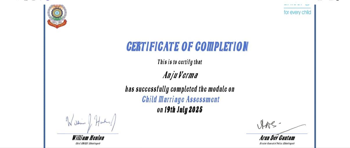 Certificates & Awards