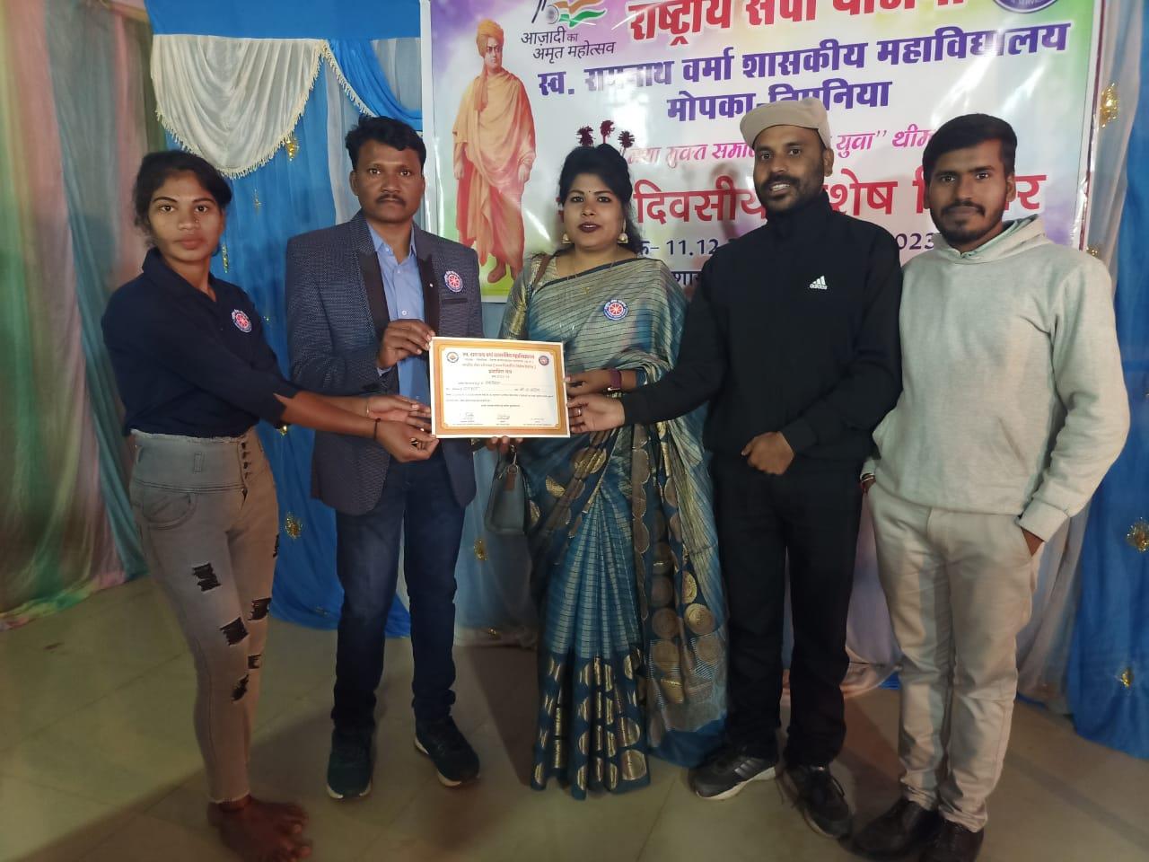 NSS 7 Days Camp 2023-24 (Bendri)