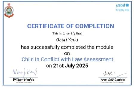 Certificates & Awards