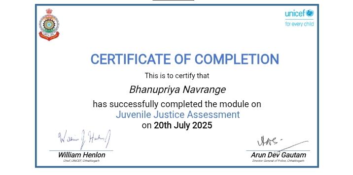 Certificates & Awards