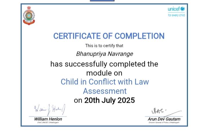 Certificates & Awards