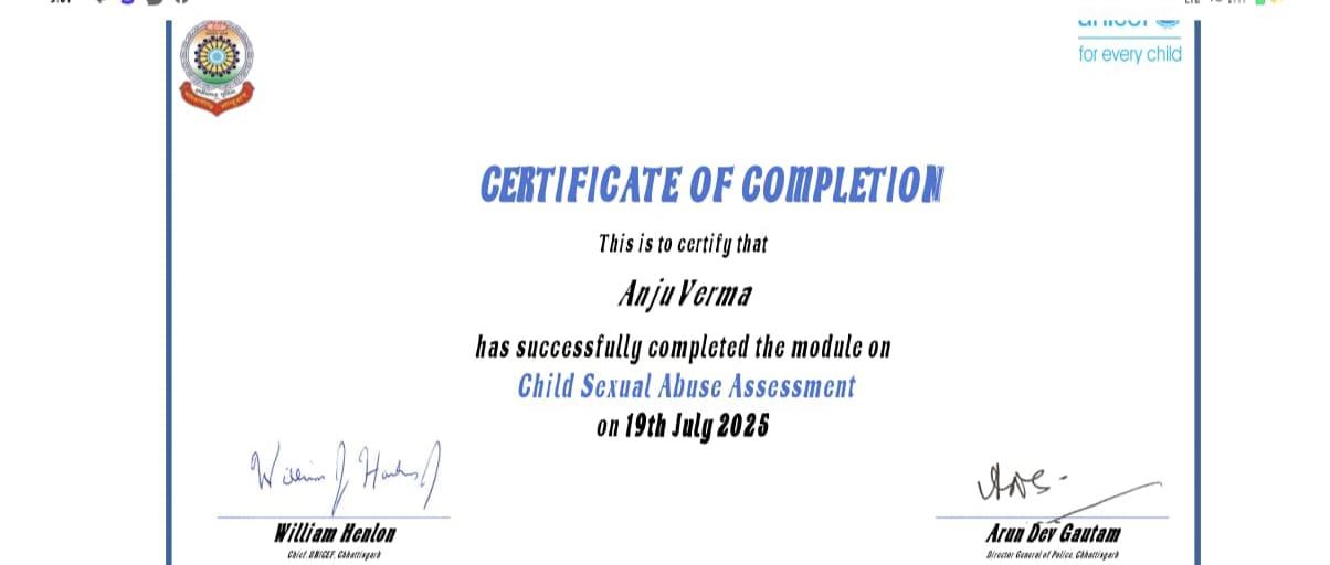 Certificates & Awards