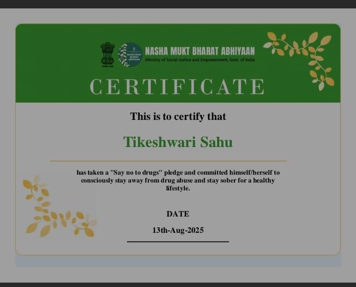 Certificates & Awards