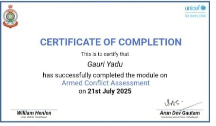 Certificates & Awards