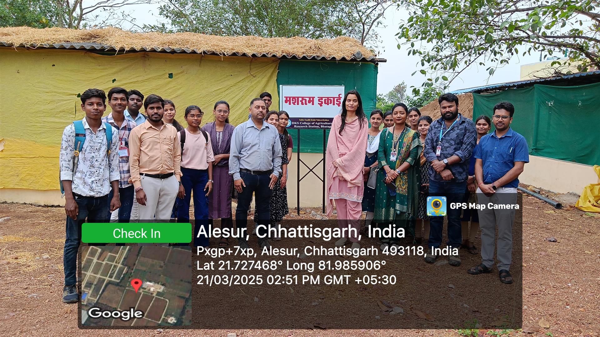 Agriculture college visit Bhatapara